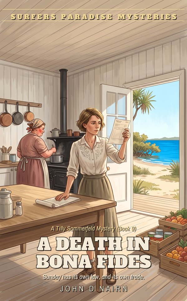 Cover of Book 9: A Death in Bona Fides